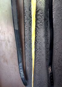 🌟Two Leather Belts and a tie for full size Adult