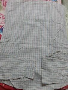 100% Cotton Check Pattern Shirt