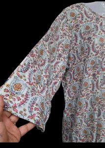 Pure Cotton Kurta Set Xxl( Bust 40-42)