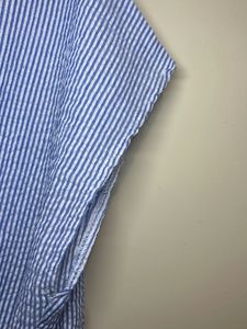 Blue Striped Dress