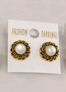 Stud Earrings - Combo of 3 pair