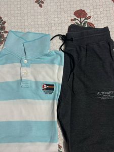 Polo & Sweatpants Set