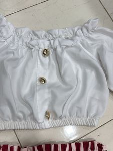 Stripped Short Set