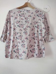 3/4th Sleeves T Shirt For Women, 38 Inch