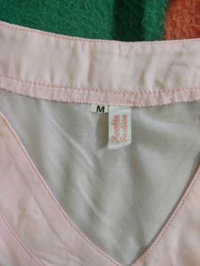 Korean Style Baby Pink Top