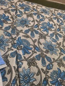 Floral Double Bedsheet with pillow cover