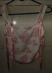 Floral Printed Square Neck Tank Top