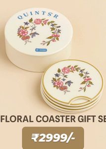 Premium Floral Asthetic Coasters✨ (Set of 7pc)