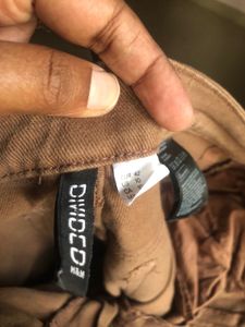 H&amp;M Straight Cut Jeans Brown