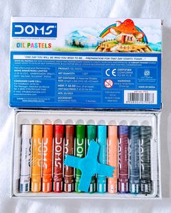 Camel Water Colour Tubes, DOMS Oil Pastels