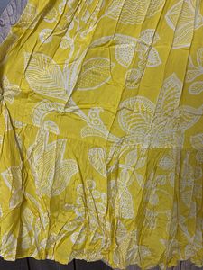 Yellow Floral Kurta