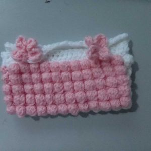 crochet handmade pencil pouch₊˚⊹ ᰔ