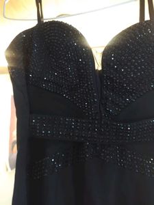 Black Cut Dress