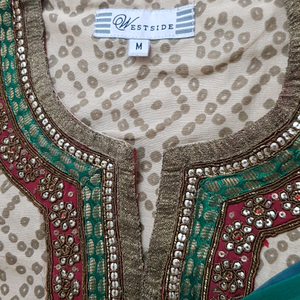 Westside silk finish anarkali