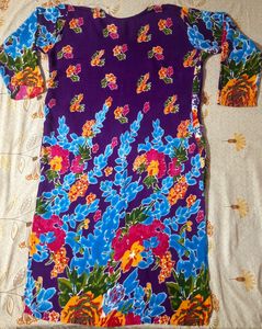 Women Beautiful Stylish Purple Kurti 💜 ✨️