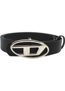 Diesel silver Logo Belt