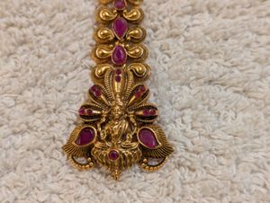 Lakshmi Chain, Earrings &amp; Maangtikka Set