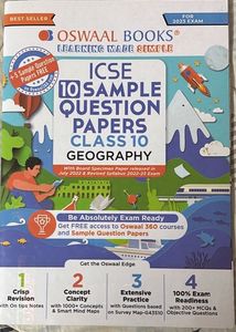 ICSE Class 10 Sample Papers(2023)- Social Sciences
