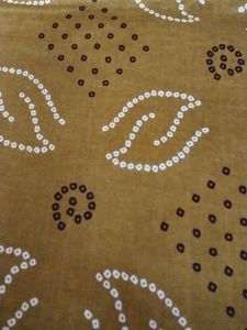 Mustard Brown 🤎 Cotton Bandhini Special