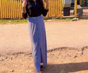 Long A Line Skirt