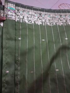 Buy This Sare Free With Blue Pure Kanchipirm Silk