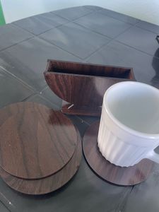 Wooden Coaster Set