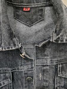 Acid Wash Denim Jacket