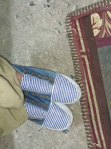 Striped Casual Shoes
