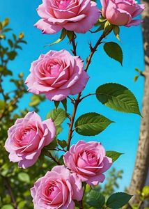 Beautiful Pink Roses