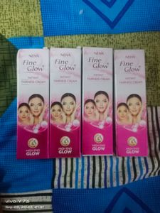 Combo Of Four Fine Glow Instant Fairness Cream High End Glow