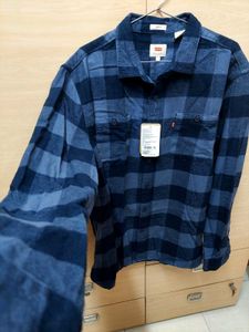 Levi&#39;s plaid full sleeves Shirt