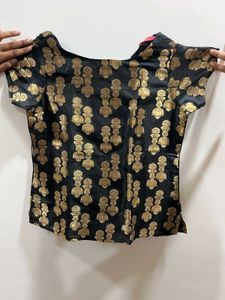 Art Work Silk Top