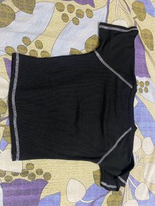 Black Crop Top