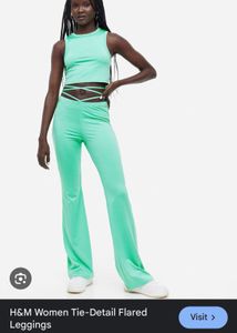 H&M Top and Flared Leggings