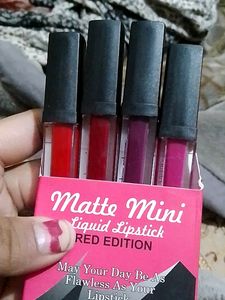 Matte Mini Liquid Lipstick Red Edition