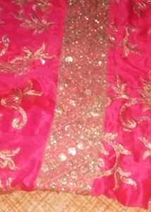 Pink Embroidered Gown