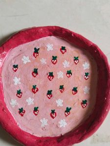 Strawberry Trinket Dish