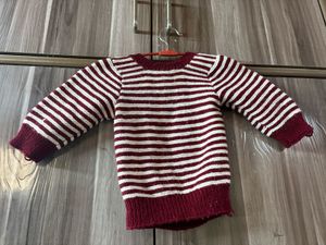 Striped Knit Sweater