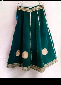 sale Green Ethnic Skirt