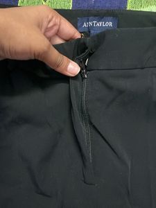 Black Flared Leg Pants