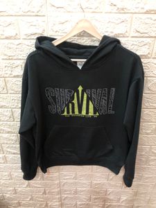 Black &#39;Survival&#39; Hoodie