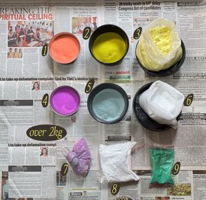 Rangoli powder / Gulal