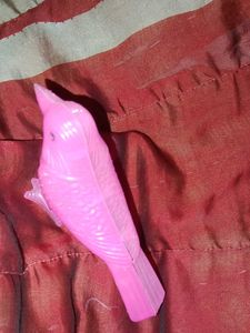 Vintage Pink Bird Whistle