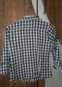 Checkered Print Top