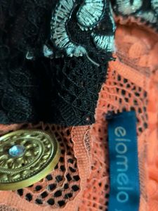 Elegant Black fancy Lace Dress