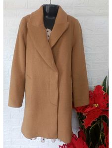 Imported Unisex Camel Brown Overcoat