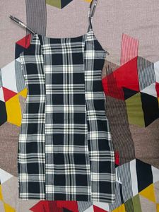 Plaid Mini Dress