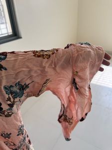 Floral Print Off-Shoulder Top