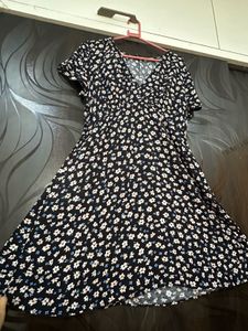 V Neck Aline Dress