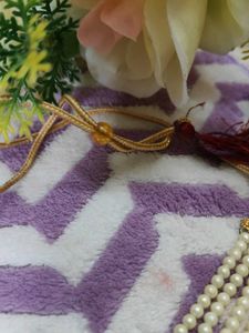 Pearl and Gold Tone Adjustable Necklace